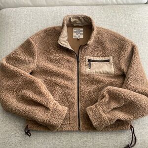 Cropped Teddy Jacket